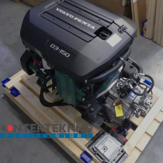 Volvo Penta D3-150 Marine Diesel Engine 150HP