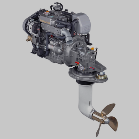 SALE! Yanmar 3JH5E Marine Diesel Engine 39HP – NEW