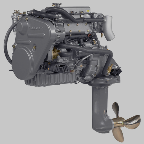SALE! Yanmar 4JH4-TE Marine Diesel Engine 75HP – NEW