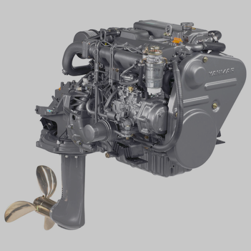 SALE! Yanmar 4JH4-TE Marine Diesel Engine 75HP – NEW