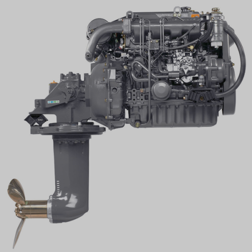 SALE! Yanmar 4JH4-TE Marine Diesel Engine 75HP – NEW