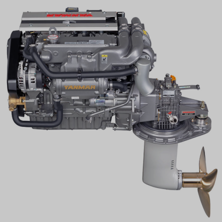 SALE! Yanmar 4JH45 Marine Diesel Engine 45HP – NEW