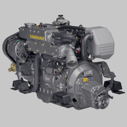 SALE! Yanmar 4JH5E Marine Diesel Engine 53.8HP – NEW