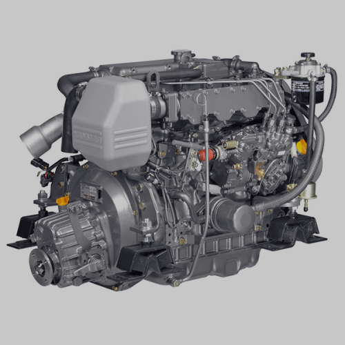 SALE! Yanmar 4JH5E Marine Diesel Engine 53.8HP – NEW