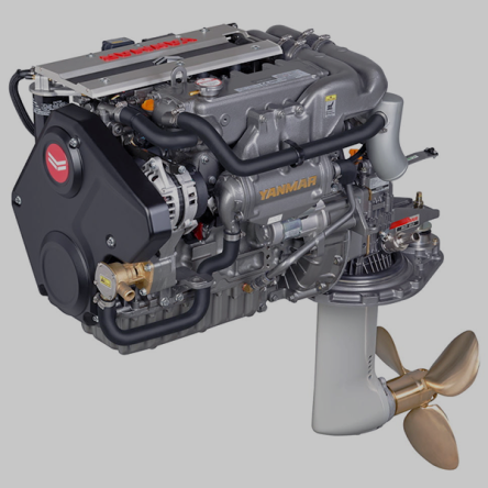 SALE! Yanmar 4JH57 Marine Diesel Engine 57HP – NEW