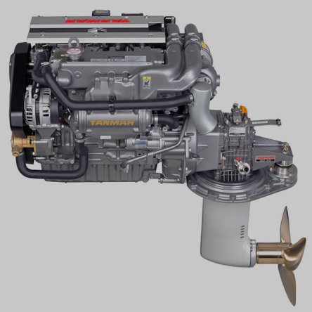 SALE! Yanmar 4JH57 Marine Diesel Engine 57HP – NEW