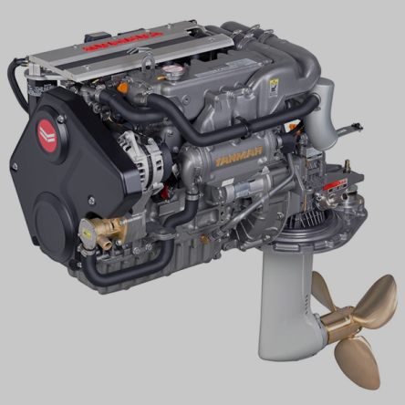 SALE! Yanmar 4JH80 Marine Diesel Engine 80HP – NEW