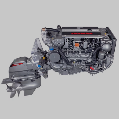 SALE! Yanmar 8LV-370Z Marine Diesel Engine 370HP – NEW