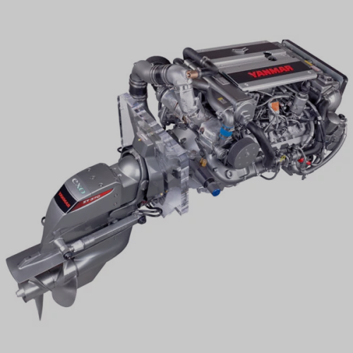 SALE! Yanmar 8LV-370Z Marine Diesel Engine 370HP – NEW