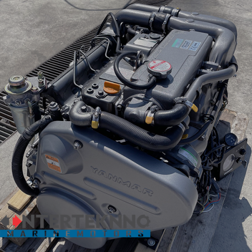 SALE! Yanmar 4JH4-HTE Marine Diesel Engine 110HP – USED