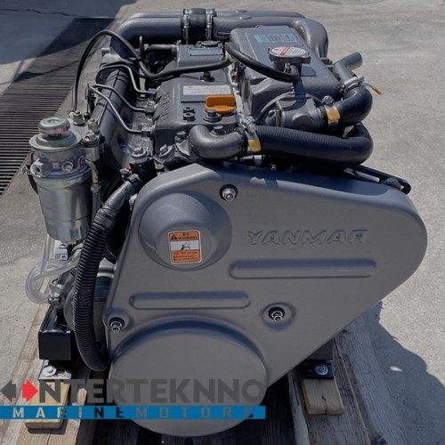 SALE! Yanmar 4JH4-HTE Marine Diesel Engine 110HP – USED