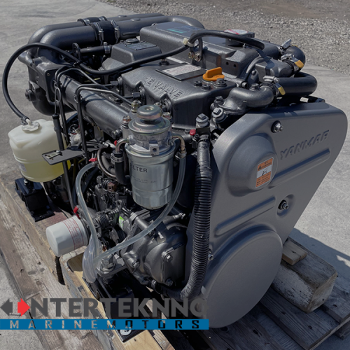 SALE! Yanmar 4JH4-HTE Marine Diesel Engine 110HP – USED