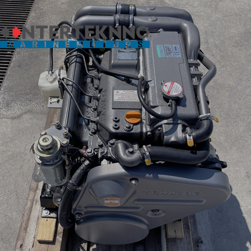 SALE! Yanmar 4JH4-HTE Marine Diesel Engine 110HP – USED