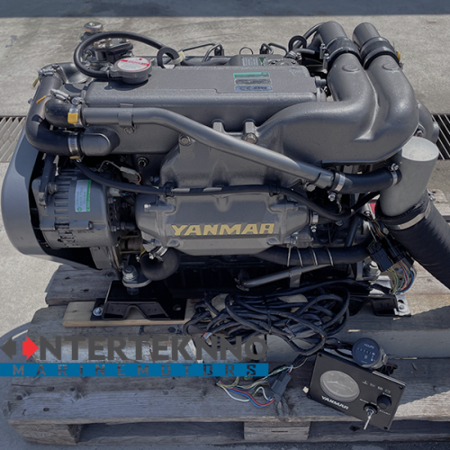 SALE! Yanmar 4JH4-HTE Marine Diesel Engine 110HP – USED