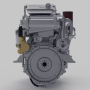 Hyundai Seasall L600 Diesel Engine Heavy Duty