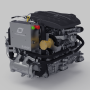 Hyundai Seasall R200 Diesel Bobtail Engine