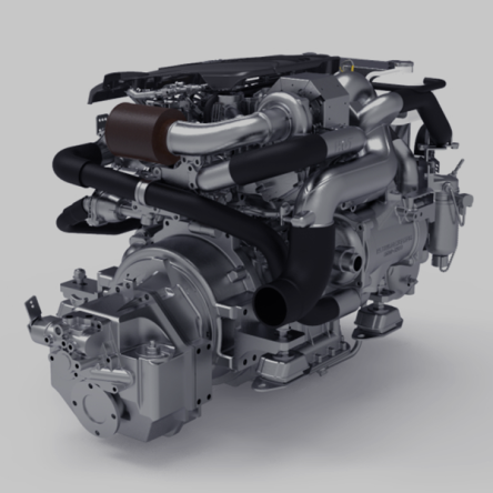 Hyundai Seasall R200 Diesel Bobtail Engine