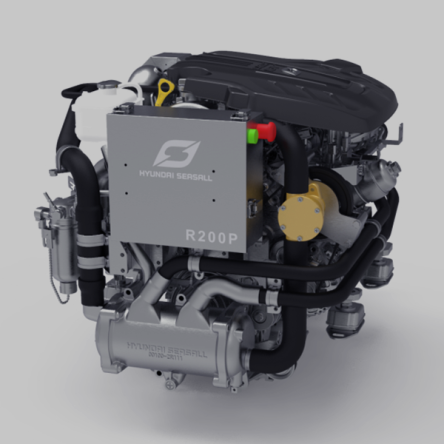 Hyundai Seasall R200 Diesel Bobtail Engine