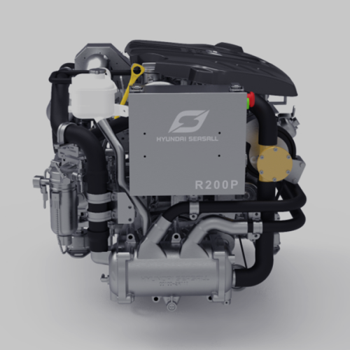 Hyundai Seasall R200 Diesel Bobtail Engine