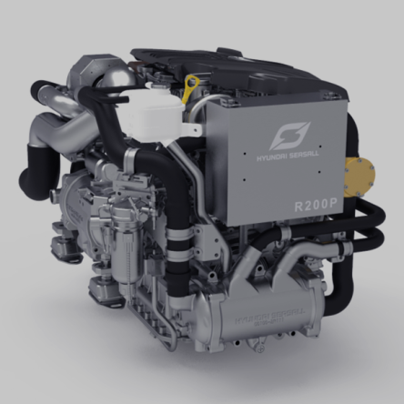 Hyundai Seasall R200 Diesel Bobtail Engine