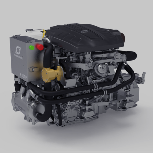Hyundai Seasall R200 Diesel Bobtail Engine
