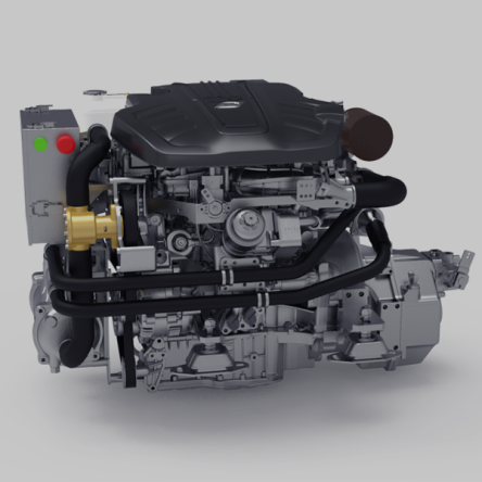 Hyundai Seasall R200 Diesel Bobtail Engine