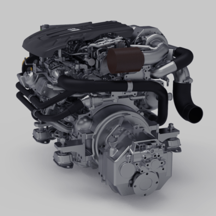Hyundai Seasall R200 Diesel Bobtail Engine