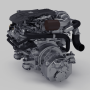 Hyundai Seasall R200 Diesel Bobtail Engine