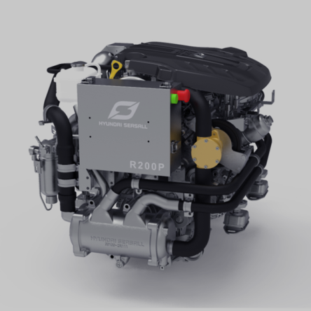 Hyundai Seasall R200 Diesel Engine Bravo II X