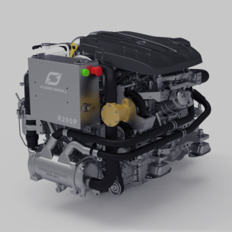 Hyundai Seasall R200 Diesel Engine Bravo II X