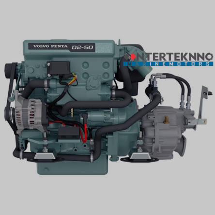Volvo Penta D2 50 Marine Diesel Engine 51 HP