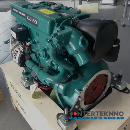 Volvo Penta D2 50 Marine Diesel Engine 51 HP