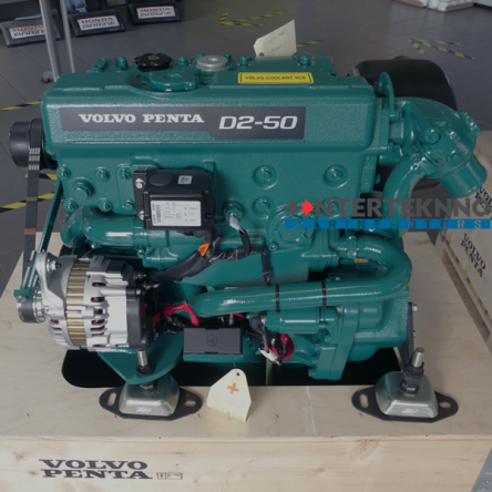 Volvo Penta D2 50 Marine Diesel Engine 51 HP