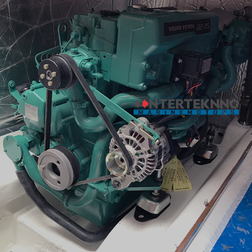 Volvo Penta D2 75 Marine Diesel Engine 75 HP