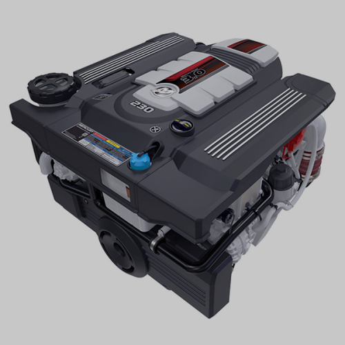 Mercury 230 HP Sterndrive 3.0L Inboard Diesel Engine