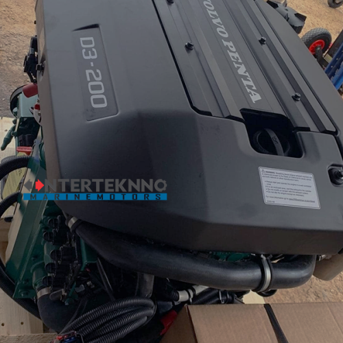 Volvo Penta D3 200 Marine Diesel Engine 200 HP