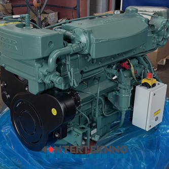 Volvo Penta D7AB TA Auxiliary Diesel Engine 201 HP