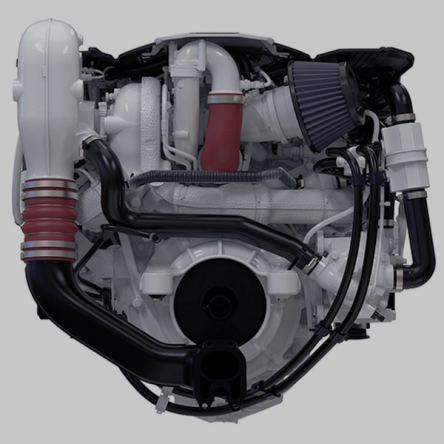 Mercury 150 HP Sterndrive 3.0L Inboard Diesel Engine