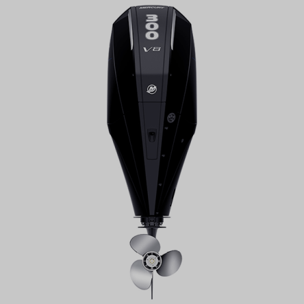 Mercury 300HP SeaPro Commercial DTS CMS 25&quot; Outboard Engine 300XL