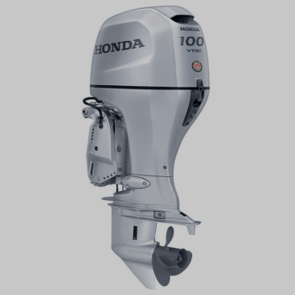 Honda 100hp 25&quot; Outboard Engine BF100A1XRT
