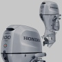 Honda 100hp 25&quot; Outboard Engine BF100A1XRT