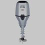 Honda 115HP iST 25&quot; Outboard Engine BF115JXDA WT