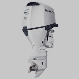 Honda 115HP iST 25&quot; Outboard Engine BF115JXDA WT