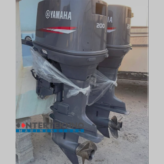 Yamaha 200Hp 2 Stroke Outboard Engine 180 Hours