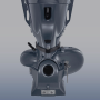 Yamaha F60JB 60hp Jet Drive Outboard Engine
