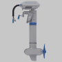 ePropulsion Navy 6.0 Evo 6kW/9.9HP Electric Outboard