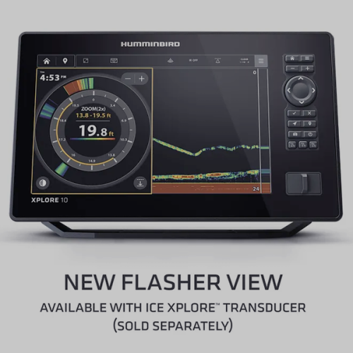 Humminbird ICE XPLORE 10 Plus MEGA Live 2 Bundle