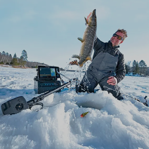 Humminbird ICE XPLORE 10 Plus MEGA Live 2 Bundle